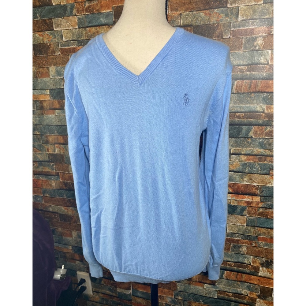 Light blue polo Ralph Lauren light blue pullover